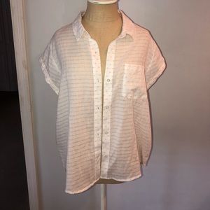 Lucky Brand lightweight collared shirt